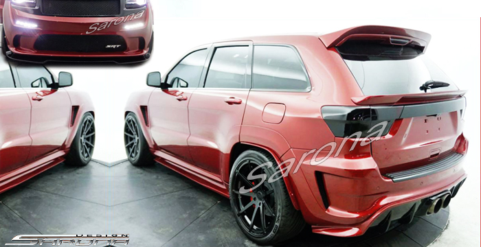 Custom Jeep Grand Cherokee  SUV/SAV/Crossover Body Kit (2014 - 2016) - $1980.00 (Part #JP-015-KT)